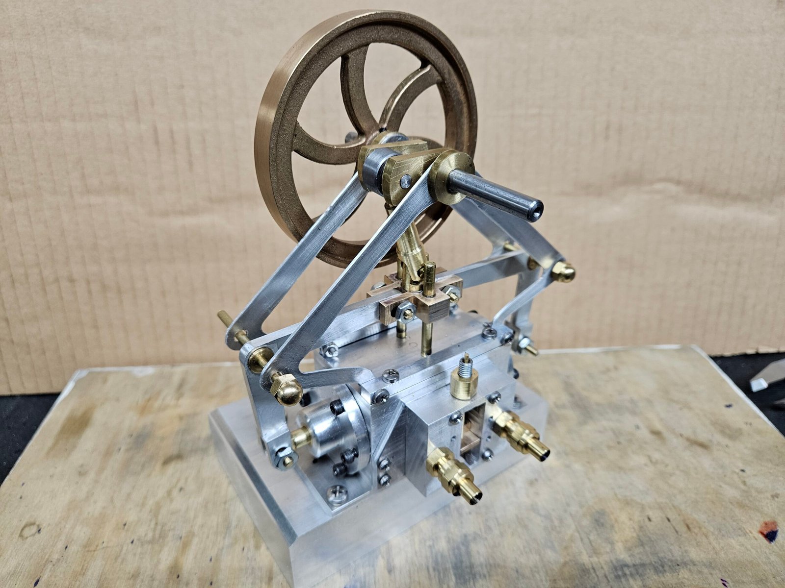 Two Cylinder Wheeled Engine